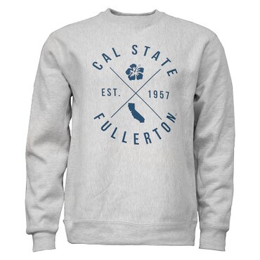 Uscape Cal State Fullerton Best Coast Crew - Grey